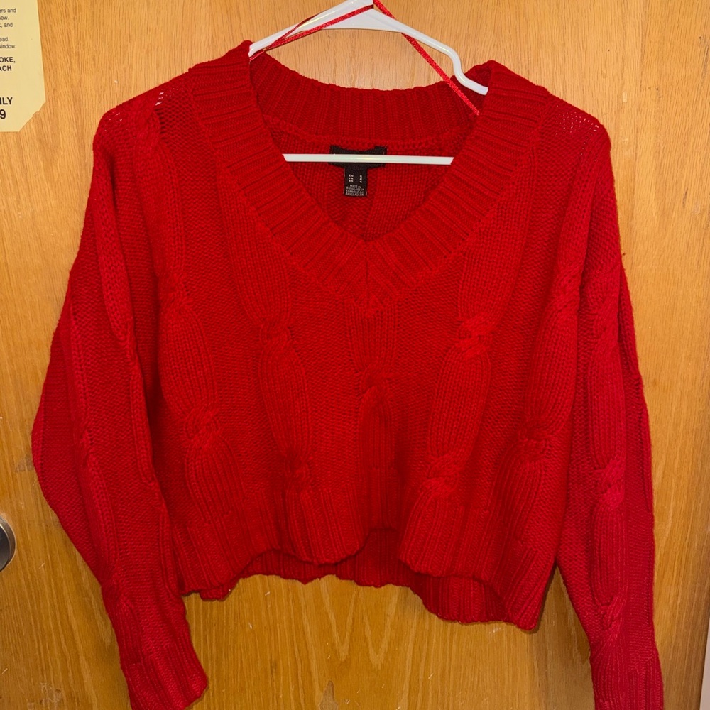 Streetwear Society Vibrant Red Sweater